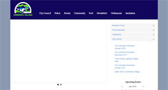 Desktop Screenshot of cammackvillage.org
